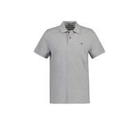 Gant Herren Reg Shield Pique Polohemd, Grey Melange, M EU