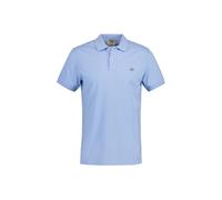 Poloshirt GANT "Poloshirt Slim Shield Pique Polo 1er Pack", Herren, Gr. 3XL, blau (hellblau), Obermaterial: 100% Baumwolle CO., Shirts (45104958-XXXL) hellblau