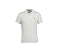 Poloshirt GANT "Poloshirt Slim Shield Pique Polo 1er Pack", Herren, Gr. M, weiß, Obermaterial: 100% Baumwolle CO., Shirts (17444347-M) weiß