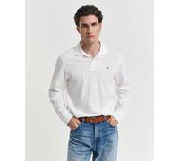 Gant Reg Shield Rugger Langarm-polo S White