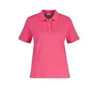 Poloshirt GANT "REGULAR SHIELD", Damen, Gr. M, bright fuschia, Single Jersey, Obermaterial: 100% Baumwolle, regular fit normal, Rundhals, eingesetzt gerader Abschluss, Shirts, Regular fit mit Polokrag