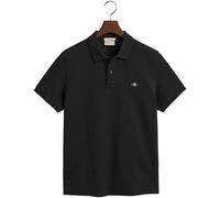 GANT Slim Fit Poloshirt Kurzarm schwarz