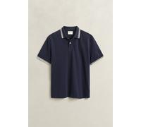 Poloshirt GANT "TIPPING", Herren, Gr. 3XL, blau (evening blau), Piqué, Obermaterial: 100% Baumwolle, regular fit normal, Shirts (41150538-XXXL) evening blau