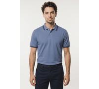 Poloshirt GANT "TIPPING", Herren, Gr. L, blau (blau horizon), Piqué, Obermaterial: 100% Baumwolle, regular fit normal, Shirts (31619956-L) blau horizon