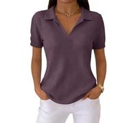 Poloshirt Gelbes Tshirt Damen Cropped Shirt Damen Damentop Pinkes Shirt Women's T Shirts Große Größen Oberteile Spitzentop Top Sommer