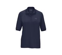 Poloshirt GOLDNER "Poloshirt in hochwertiger Pikee-Qualität", Damen, Gr. 40, blau (marine), Obermaterial: 94% Baumwolle CO. 6% Elasthan EL., Rippe, Shirts, Ohne (96524809-40) marine