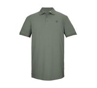 Poloshirt "GS 53 MN PLSHRT", Herren, Gr. M, grün (dunkelgrün), Obermaterial: 100% Baumwolle.Obermaterial 2: 95% Baumwolle, 5% Elasthan, G.I.G.A. DX BY KILLTEC, ohne Ausschnitt, Shirts, Herren Polo-Shi