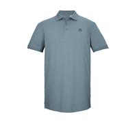 Poloshirt "GS 53 MN PLSHRT", Herren, Gr. XL, blau (graublau), Obermaterial: 100% Baumwolle.Obermaterial 2: 95% Baumwolle, 5% Elasthan, G.I.G.A. DX BY KILLTEC, ohne Ausschnitt, Shirts, Herren Polo-Shir