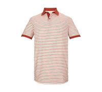 Poloshirt "GS 54 MN PLSHRT", Herren, Gr. M, rot, Obermaterial: 100% Baumwolle.Obermaterial 2: 95% Baumwolle, 5% Elasthan, G.I.G.A. DX BY KILLTEC, ohne Ausschnitt, Shirts, Gestreiftes Herren Polo, 100%