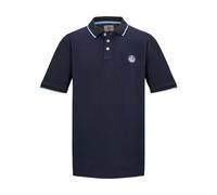 Poloshirt "GS 6 MN PLSHRT GOTS", Herren, Gr. 4XL, blau (navy), Oberstoff: 100% Baumwolle (aus biologischem Anbau), G.I.G.A. DX BY KILLTEC, sportlich, Shirts, Herren Poloshirt aus Bio-Baumwolle mit Car