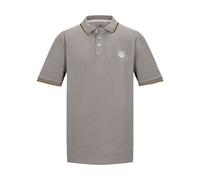 Poloshirt "GS 6 MN PLSHRT GOTS", Herren, Gr. 4XL, grau (stein), Oberstoff: 100% Baumwolle (aus biologischem Anbau), G.I.G.A. DX BY KILLTEC, sportlich, Shirts, Herren Poloshirt aus Bio-Baumwolle mit Ca