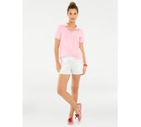 Poloshirt HEINE "Poloshirt", Damen, Gr. 40, rosa (rosé), 95% Baumwolle, 5% Elasthan, unifarben, Shirts (15269116-40) rosé