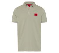 Poloshirt HUGO "Dereso", Herren, Gr. L, light, pastel grün337, Jersey, Obermaterial: 100% Baumwolle, unifarben, slim fit normal, Rundhals, Bündchen, Shirts, Slim Fit, Kurzarm, HUGO Weblabel (40505447-