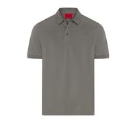 Poloshirt HUGO "Donos", Herren, Gr. M, dunkelgrau025, Piqué, Obermaterial: 100% Baumwolle, unifarben, regular fit normal, Rundhals, Bündchen, Shirts Poloshirt, Regular Fit, Baumwoll-Piqué (27712520-M)