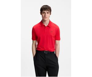 Poloshirt HUGO "Donos", Herren, Gr. XXL, open pink693, Piqué, Obermaterial: 100% Baumwolle, unifarben, regular fit normal, Rundhals, Bündchen, Shirts, Regular Fit, Baumwoll-Piqué (42444643-XXL) open p