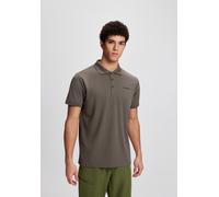 Poloshirt ICEPEAK "BELLMONT", Herren, Gr. 3XL, braun (granite), Obermaterial: 100% Polyester, Shirts, mit klassischem Schnitt, aus Polyester (31325430-XXXL) granite