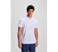 Poloshirt ICEPEAK "H POLOSHIRT BELLMONT", Herren, Gr. 3XL, optic weiß, Obermaterial: 100% Polyester, Bündchen, Shirts Poloshirt, sportlicher Schnitt, Polokragen mit Knopfleiste (87819818-XXXL)