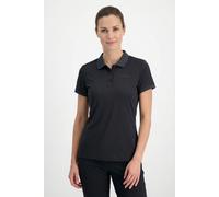 Poloshirt ICEPEAK "ICEPEAK BAYARD", Damen, Gr. XXL, grau (anthrazit), Obermaterial: 100% Polyester, Shirts, normaler Hemdkragen, sportlicher Stil, Kurzarm-Design (84790967-XXL) anthrazit