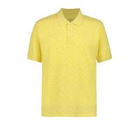 Poloshirt ICEPEAK "Icepeak Polo shirt Velletri", Herren, Gr. L, gelb (hellgelb), Stoff, 100% Baumwolle, normal, hoch geschlossener Ausschnitt, Shirts (48007914-L) hellgelb