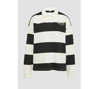 QS by s.Oliver Lässiges Poloshirt Mit Blockstreifen für Damen - XL