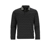 Poloshirt in Zick-Zack-Jacquard