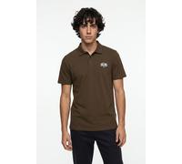 Poloshirt JACK & JONES "JJAERO POLO SS", Herren, Gr. XL, cocoa, Jersey, Obermaterial: 100% Baumwolle, unifarben, regular fit normal, ohne Ausschnitt, Shirts, Baumwolle, regular fit (41525921-XL) cocoa