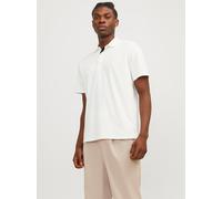 Poloshirt JACK & JONES "JPRCCRODNEY SS POLO SN" Gr. M, weiß (cloud dancer) Herren Shirts (69453521-M) cloud dancer