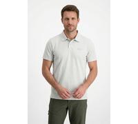 Poloshirt JACK WOLFSKIN "ESSENTIAL POLO M", Herren, Gr. L (52), weiß (stark weiß), Obermaterial: 100% Baumwolle. Futter: 100% Baumwolle, normal, Rundhals, Shirts, mit Polokragen, aus Baumwolle, atmung