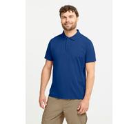 Poloshirt JACK WOLFSKIN "TRAVEL POLO M", Herren, Gr. XXL (58), blauorchid, Obermaterial: 100% POLYESTER, Shirts Poloshirt (10203140-XXL)