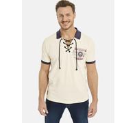 JAN VANDERSTORM Doppelpack Poloshirt ELJAR, weiß, L (52/54) wollweiß