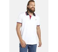 Jan Vanderstorm Herren Doppelpack Poloshirt Johan weiß 4XL (XXXXL) - 68/70