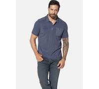 Jan Vanderstorm Comfort Fit Poloshirt Kurzarm blau
