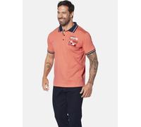 Jan Vanderstorm Comfort Fit Poloshirt Kurzarm hellorange