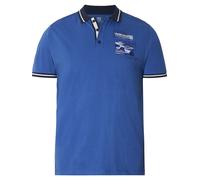 Jan Vanderstorm Comfort Fit Poloshirt Kurzarm blau