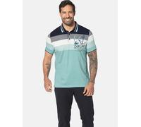 Jan Vanderstorm Comfort Fit Poloshirt Kurzarm türkis
