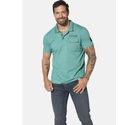 Jan Vanderstorm Comfort Fit Poloshirt Kurzarm türkis