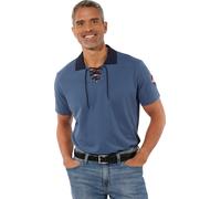 Poloshirt jeansblau 52/54 Baumwolle