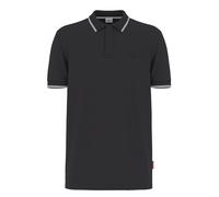 JOOP! Polo-Shirt Herren Slim Fit Kurzarm Baumwoll-Piqué Schwarz, S