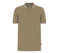 JOOP! JEANS Herren Poloshirt - Agnello, Polokragen, Streifen-Details, Baumwollmischung Grün (Pastel Green) L