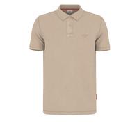 Poloshirt JOOP JEANS "Ambrosian", Herren, Gr. 3XL, braun (open braun), Jersey, Obermaterial: 95% Baumwolle, 5% Elasthan, clean, unifarben, klassisch, Rundhals, Rippbündchen, Shirts Poloshirt, mit Knop