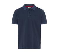 Poloshirt JOOP JEANS "Ambrosian", Herren, Gr. L, dunkelblau, Piqué, Obermaterial: 95% Baumwolle, 5% Elasthan, unifarben, normal, Rippbündchen, Shirts (77815134-L) dunkelblau