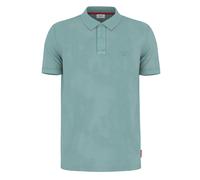 Poloshirt JOOP JEANS "Ambrosian", Herren, Gr. M, open grün 352, Jersey, Obermaterial: 95% Baumwolle, 5% Elasthan, clean, unifarben, klassisch, Rundhals, Rippbündchen, Shirts Poloshirt, mit Knopfleiste