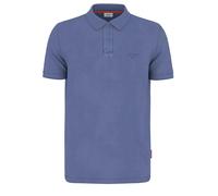 Poloshirt JOOP JEANS "Ambrosian", Herren, Gr. XXL, bright blau, Piqué, Obermaterial: 95% Baumwolle, 5% Elasthan, unifarben, normal, Rippbündchen, Shirts (88131728-XXL) bright blau