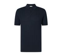 Poloshirt JOOP JEANS, Damen, Gr. M, dunkelblau, Strick, Obermaterial: 100% Baumwolle, normal normal, Rippbündchen, Shirts (33293133-M) dunkelblau