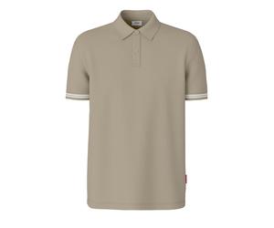 Poloshirt JOOP JEANS "Phillius", Herren, Gr. 3XL, open braun, Jersey, Obermaterial: 100% Baumwolle, unifarben, normal, Bündchen, Shirts (89897307-XXXL) open braun