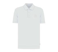 Poloshirt JOOP JEANS "Pilikea", Damen, Gr. L, weiß, Jersey, Obermaterial: 100% Baumwolle, unifarben, regular fit normal, Shirts, aus Baumwolle, regular fit (21713817-L) weiß