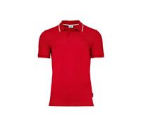 Poloshirt JOOP JEANS "Poloshirt 15 JJJ-04Agnello 10019372", Herren, Gr. M, rot, Obermaterial: 95% Baumwolle CO(Bio). 5% Elasthan EL., Shirts (88071012-M) rot