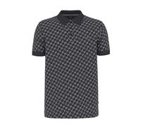 Poloshirt JOOP "Paigam", Herren, Gr. XL, dunkelblau, Piqué, Obermaterial: 94% Baumwolle, 6% Elasthan, unifarben, normal, Rippbündchen, Shirts, mit Cornflower-Allover-Print (90375952-XL) dunkelblau