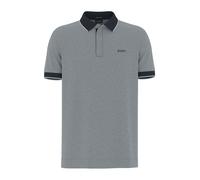 Poloshirt JOOP "Percyco", Herren, Gr. L, dunkelblau, Obermaterial: 100% Baumwolle, regular fit normal, Bündchen, Shirts, kontrastive Elemente mit feinen Streifen (49588538-L) dunkelblau