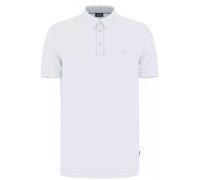 Poloshirt JOOP "Primo", Damen, Gr. L, weiß, Jersey, Obermaterial: 100% Baumwolle, unifarben, regular fit normal, Bündchen, Shirts (98384621-L) weiß